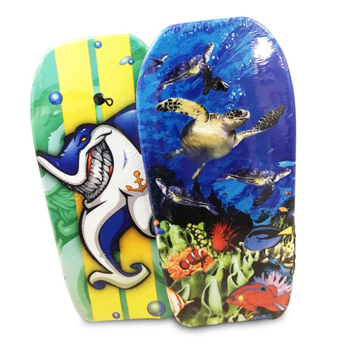 Beach Gear - Body Boards with ocean theme