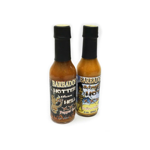 Barbados Pepper Sauce - Hotter than Hell and Simply Hot
